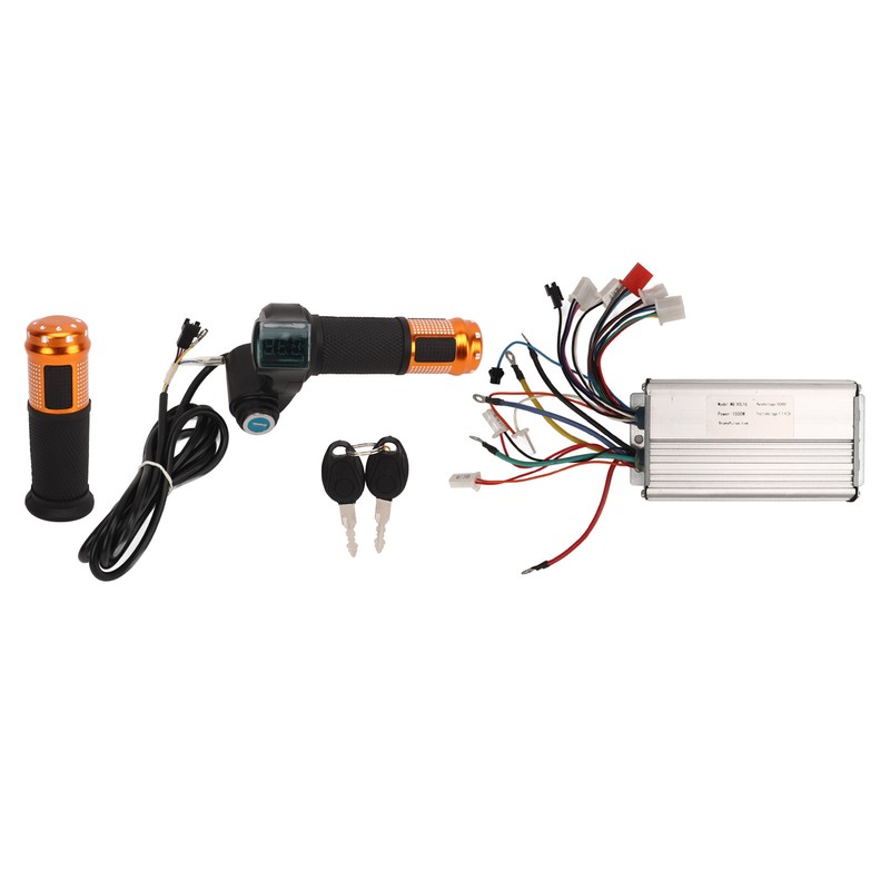 48V 1000W Brushless Controller Electric Bike Conversion Kit Gold Universal