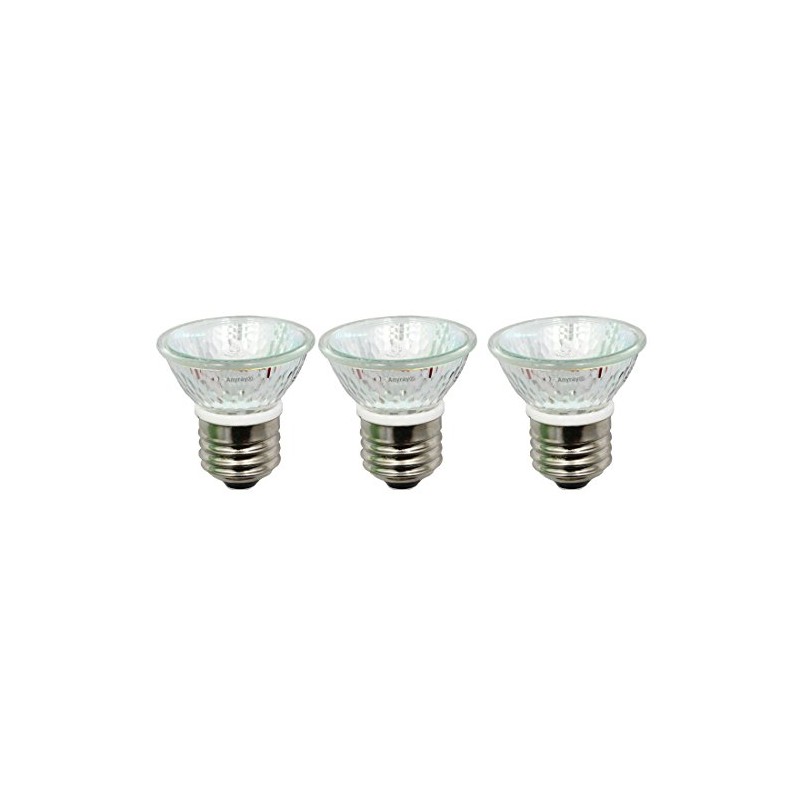 Anyray A1876Y (3-Bulbs) HR16 120V 35W E27/E26 MR-16 35 Watt