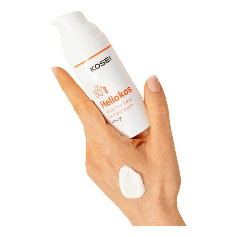 Heliokos Protector Solar Facial Antiedad Fps50+, Kosei Crema