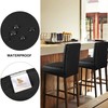 PiccoCasa Pack of 2 Bar Stool Covers, Waterproof Dining Chair