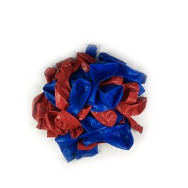 TNWBA Latex Balloons 100 pcs 12 inch, Red and Blue latex Balloons, birthday party decoration