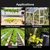 VIVOSUN Hydroponics CO2 Regulator Emitter System with Solenoid Valve Flowmeter
