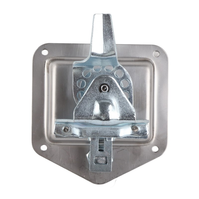 Polished Stainless Steel Toolbox Lock T Handle Latch Foldable Trailer
