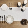 ZeeMart Farmhouse Table Runner, Rustic Table Runners 108 Inches Long,