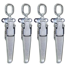 Buyers Products WJ2254 Heavy Duty Adjustable Draw Latch - Zinc Plated, 4 Pack