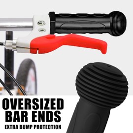 TOPCABIN 1 Pair Children Bicycle Brake Lever Handlebar Brakes Child Bike Brake Lever For Children Bike (Red)