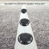 Solar Driveway Marker Light Aluminium Alloy Solar Powered Outdooor Waterproof