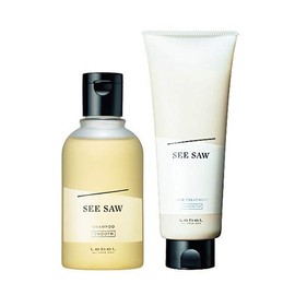 SEE / SAW [Set Item] Hair & Scalp Shampoo S x Hair Treatment S, 2-Piece Set