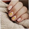 FOMIYES 5pcs DIY Nail Art Stickers for Women Sensor Glowing