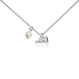 MAOFAED Cheerleader Inspirational Gift, Cheerleading Necklace for Women, Cheer Accessories, Dancer Gift(amazingCheerleaderCA0