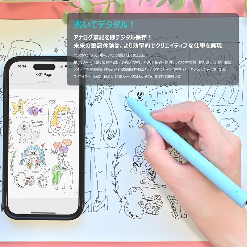 Neo smartpen NEO SMARTPEN R1 R One Smartphone Integration USB-C