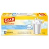 Glad Trash Bags, Small Garbage Bags - OdorShield 4 Gallon