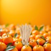 20 pcs Cuticle Pusher Nail Art Cuticle Orange Wood Sticks