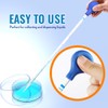 5Pcs Pipette Rubber Bulb Dropper Rubber Caps Laboratory Suction Ball,Pear