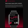 2.02in Curved Screen Smart Watch Blood Glucose Measure Health Monitor