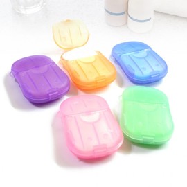 Yellow Fix Partner 20 sheets of portable disposable paper soap, printed promotional items and return gifts - not included / 휴대용 일회용 종이비누 20매 판촉물 답례품 인쇄-미포함