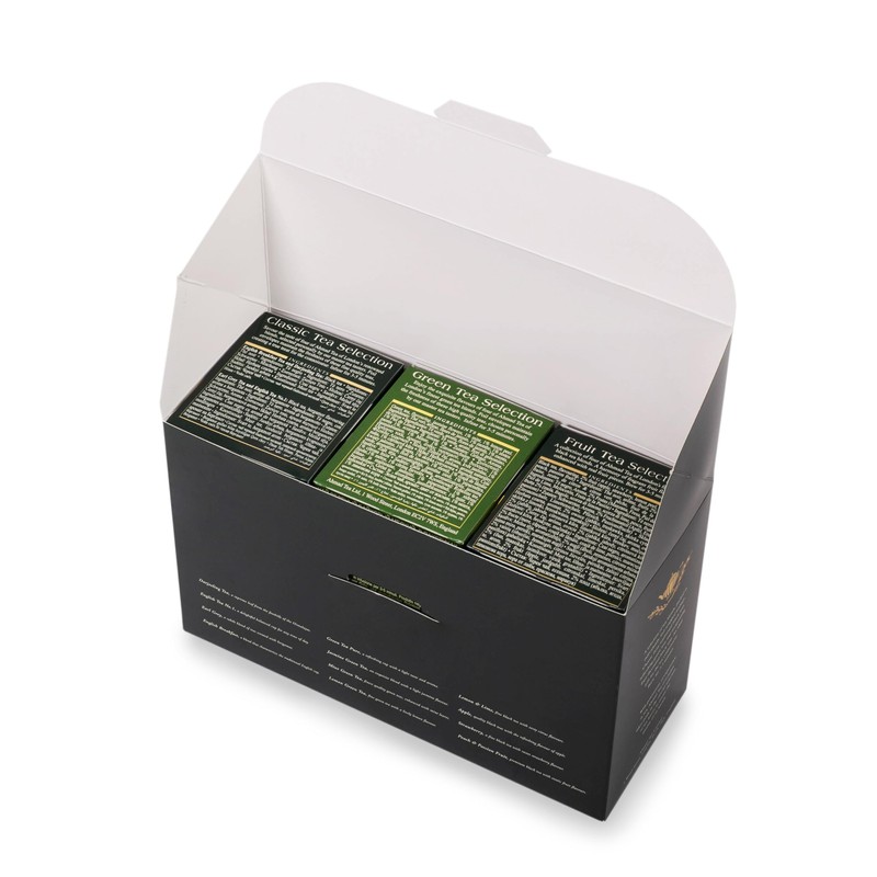 Ahmad Tea Variety Gift Box, 60 Foil Enveloped Teabags, Twelve