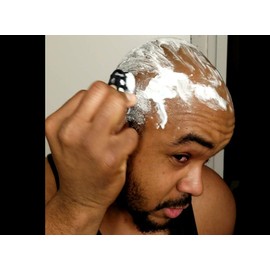 Classic OmniShaver - La forma más rápida de afeitarse la cabeza, las piernas, los brazos, el cuerpo | afeitadora autolimpieza y los golpes durante el uso, cuchillas duraderas, Rosado