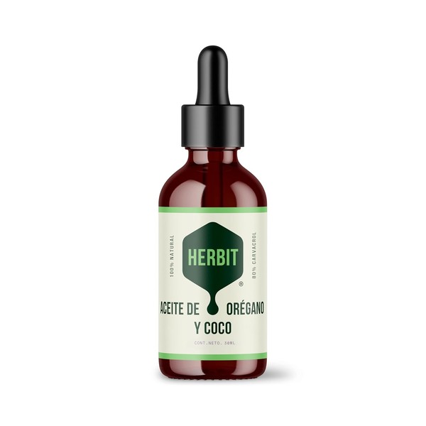 Aceite de Organo Natural 80 Carvacrol Frasco 30 ml con