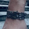 Aospkle 3PCS Cuban Link Bracelet Necklace, Sturdy 316L Stainless Steel