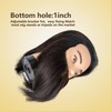 Eumos Mannequin Head, Male Mannequin Head with Human Hair 12''