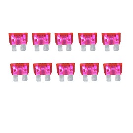 10PCS 50A Medium size Auto fuse, Automotive Fuses Blade,The fuse Insurance insert The insurance of xenon lamp piece Lights Fuse