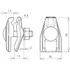 Dehn 371009 – Borna Longitudinal Sheet Metal Connection for RD