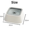 Slow Drinking Dog Water Bowl - Floating Lid To Prevent