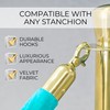 6PCS Velvet Rope 5FT Tiffany – VIP String Thick Velvet
