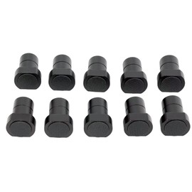 SPARIK ENJOY Deluxe Bench Dog | 10 Pack | Non Marring Durable Nylon| with Grommet Bench Brake Inserts Made of Premium Nonslip EVA| for 3/4" Dog Holes | A Woodworking Shop Essential (Alloy 10 pcs 20mm)