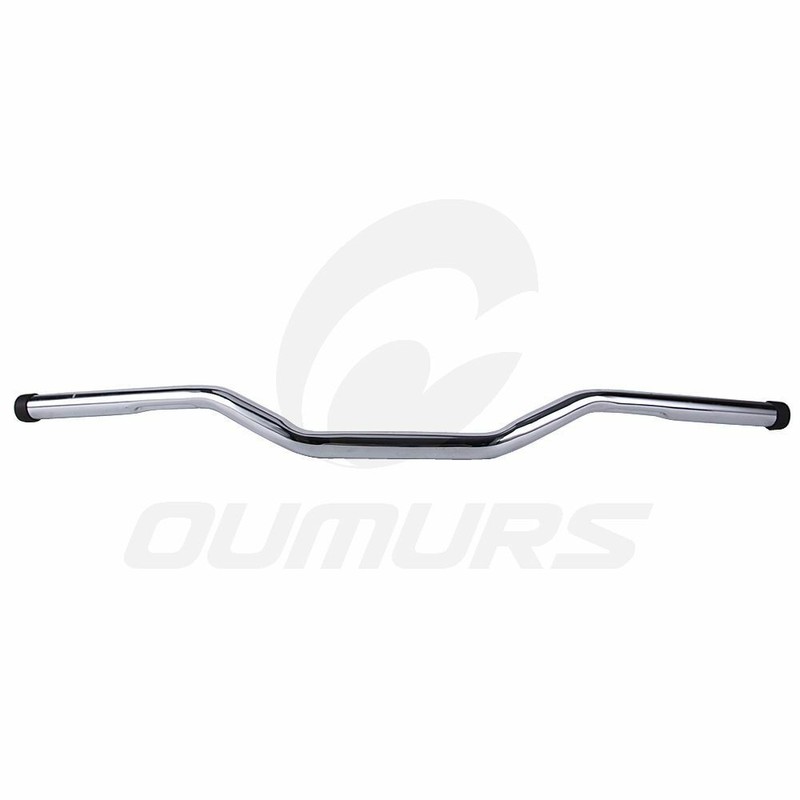 OUMURS 1" Chrome Tracker Handlebars Drag Bar For Harley Sportster