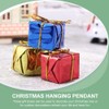TOPBATHY 120 Pieces Christmas Mini Box Hanging Pendant Foam Gift