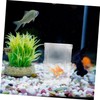 NOLITOY 4pcs Fish Breeding Box Small Aquarium Isolation Containers with