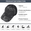 Initlove Men Baseball Cap Camouflage Jacquard Outdoor Hat for Women