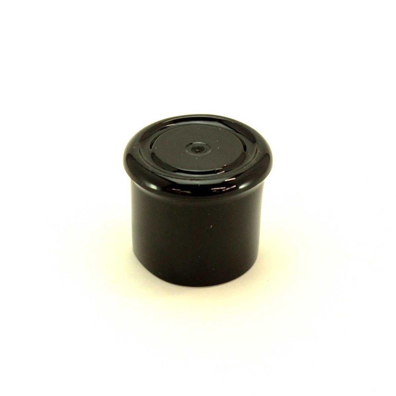 Wake Sangyo GK-014 Chair Cap, Round Shape, Black, 1.3 inches