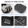 Key Box with Code, Waterproof Dustproof Combination Lock, Corrosion Resistant,