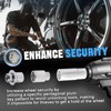 FOMIUZY Wheel Lock Lug Nut Set M12 x 1.5 Anti