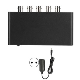 1x4 3G SDI Signal Splitter Video Converter 1 In 4 Out Distributor Adapter