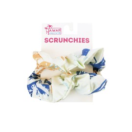 Hawaii Hangover Hair Tie Scrunchies in Sandy Beach Beige 1 Pack