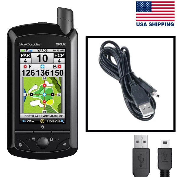 Unbranded SkyCaddie SGX Golf GPS USB Cable Transfer Cord Replacement