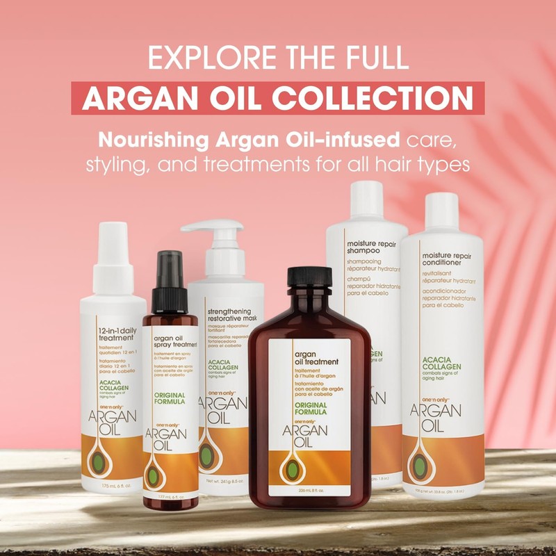 One 'N Only Argan Oil Hair Treatment - Lightweight &
