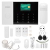 WIFI+GSM+GPRS 2.4in TFT Alarm System AntiTheft Detector with SOS Button