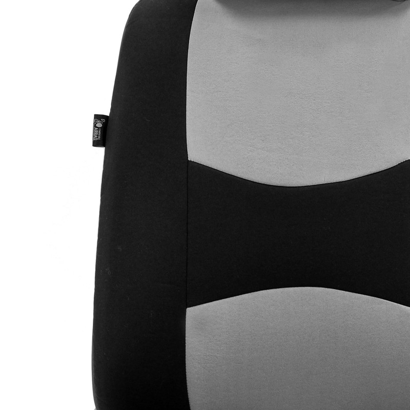 FH Group Front Set Cloth Car Seat Cover for Bucket