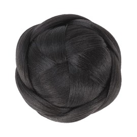 FOMIYES Donut Hair Bun Braided Wigs Bun Hair Pieces for Women Clip on Ponytails for Women Braided Updo Bun for Black Women Faux Hair Bun Braid Hair Bun Hair Chignon Bun Extension Bride Paw