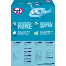 Handy Bag S67 Staubsaugerbeutel (für Bosch Sphera Siemens Dino)