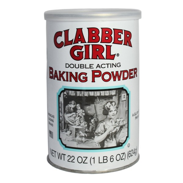 Clabber Girl Baking Powder, 22-Ounce Packages (Pack of 4)