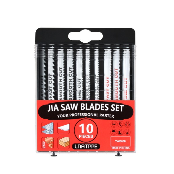 A14AK10 Jig Saw Blade Kit All-Purpose for Ryobi (10-Piece)