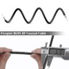 Yuslao PL-259 UHF CB Coax Cable 6FT, PL-259 UHF Male