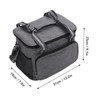 Insulated Lunch Bag Grey Oxford Cloth 15L High Capacity Insulated