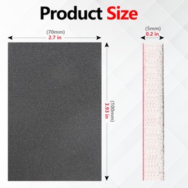 STEBRUAM 24 Pieces Sanding Sponges,2000 Grits,Wet And Dry sand sponge Washable and Reusable,Sand Paper Pack for Metal Wood Wall et Polishing